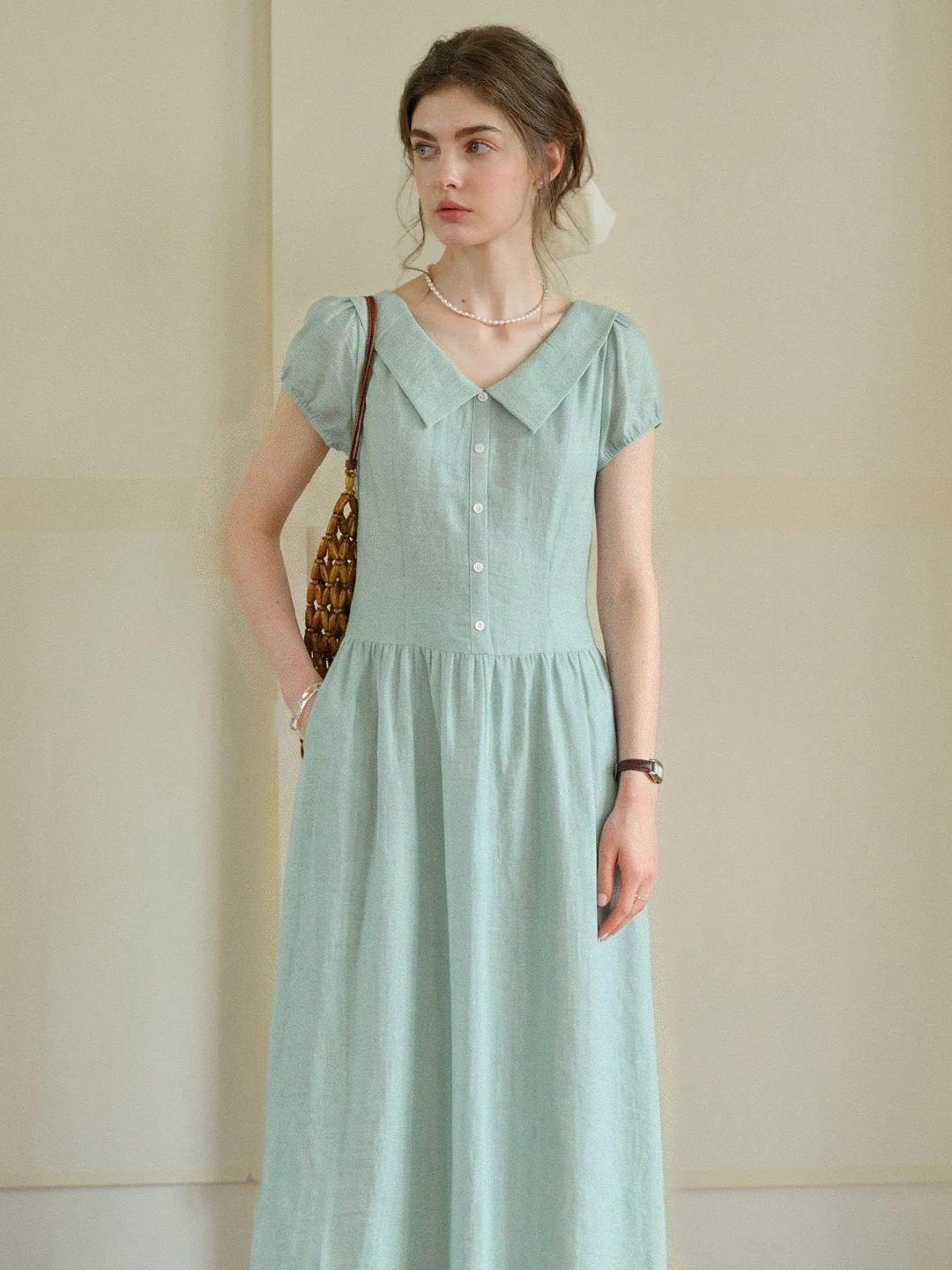 Selene 100%Cotton  Loose Reversible 2 In 1  Dress