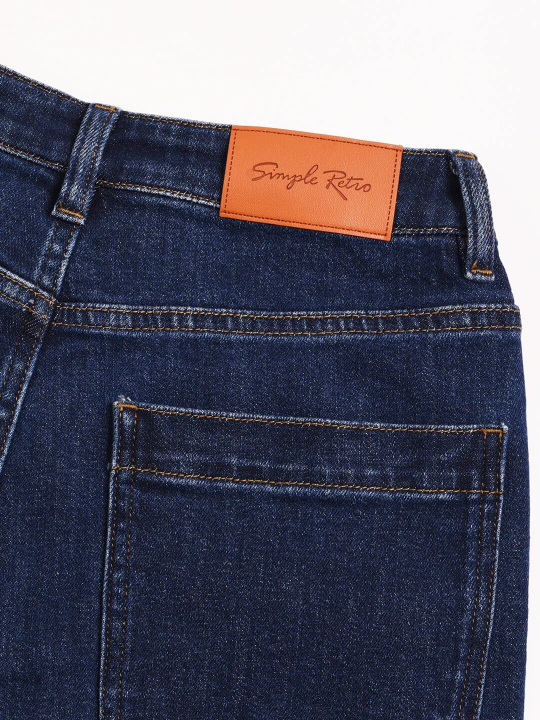 【Final Sale】 Felicia Straight Denim Blue Jeans