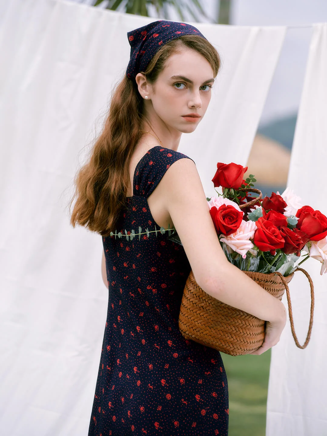 【Final Sale】Adriana Waist-skimming French Tank Dress