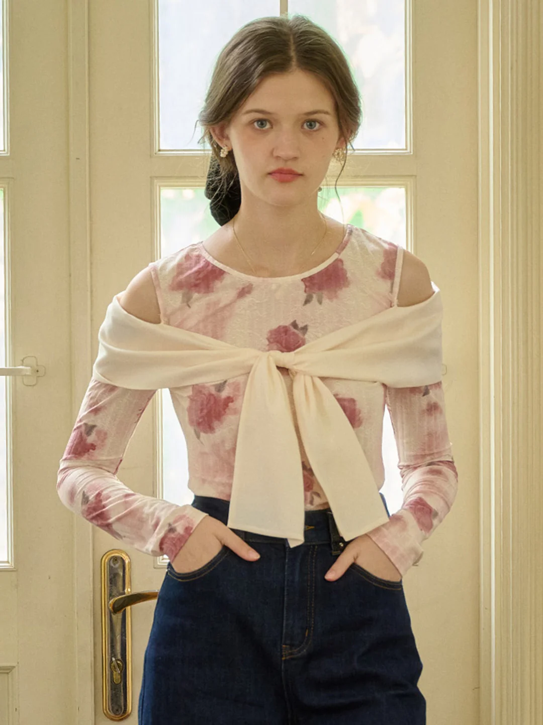 【Final Sale】Camille Round Neck Blouse