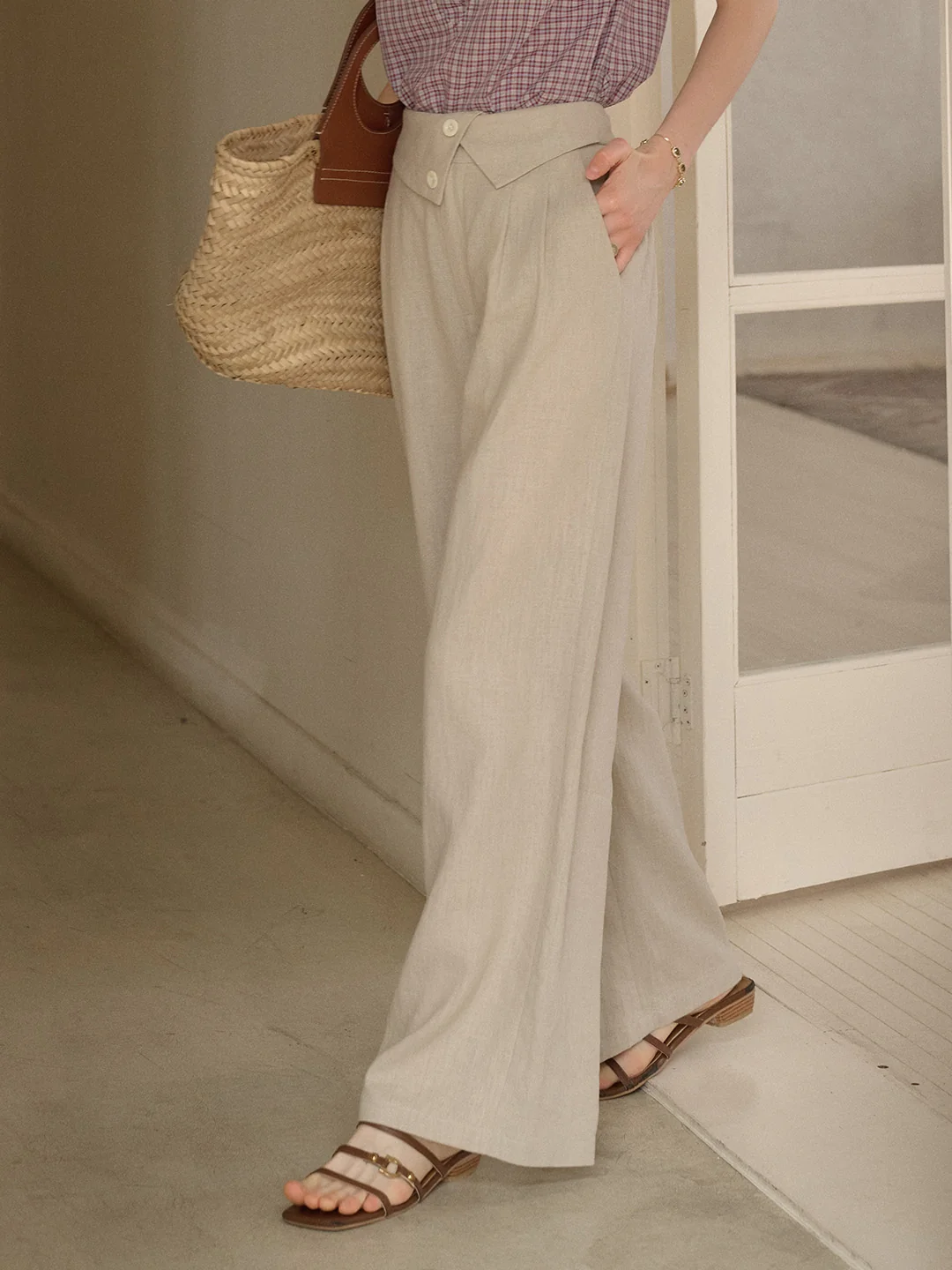 Max V-Neck 100% Ramie Vest