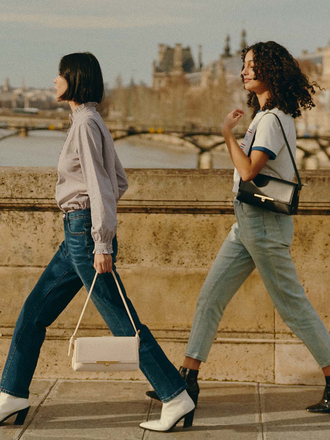 【Final Sale】Gemma High-Waisted Jeans - Light Blue
