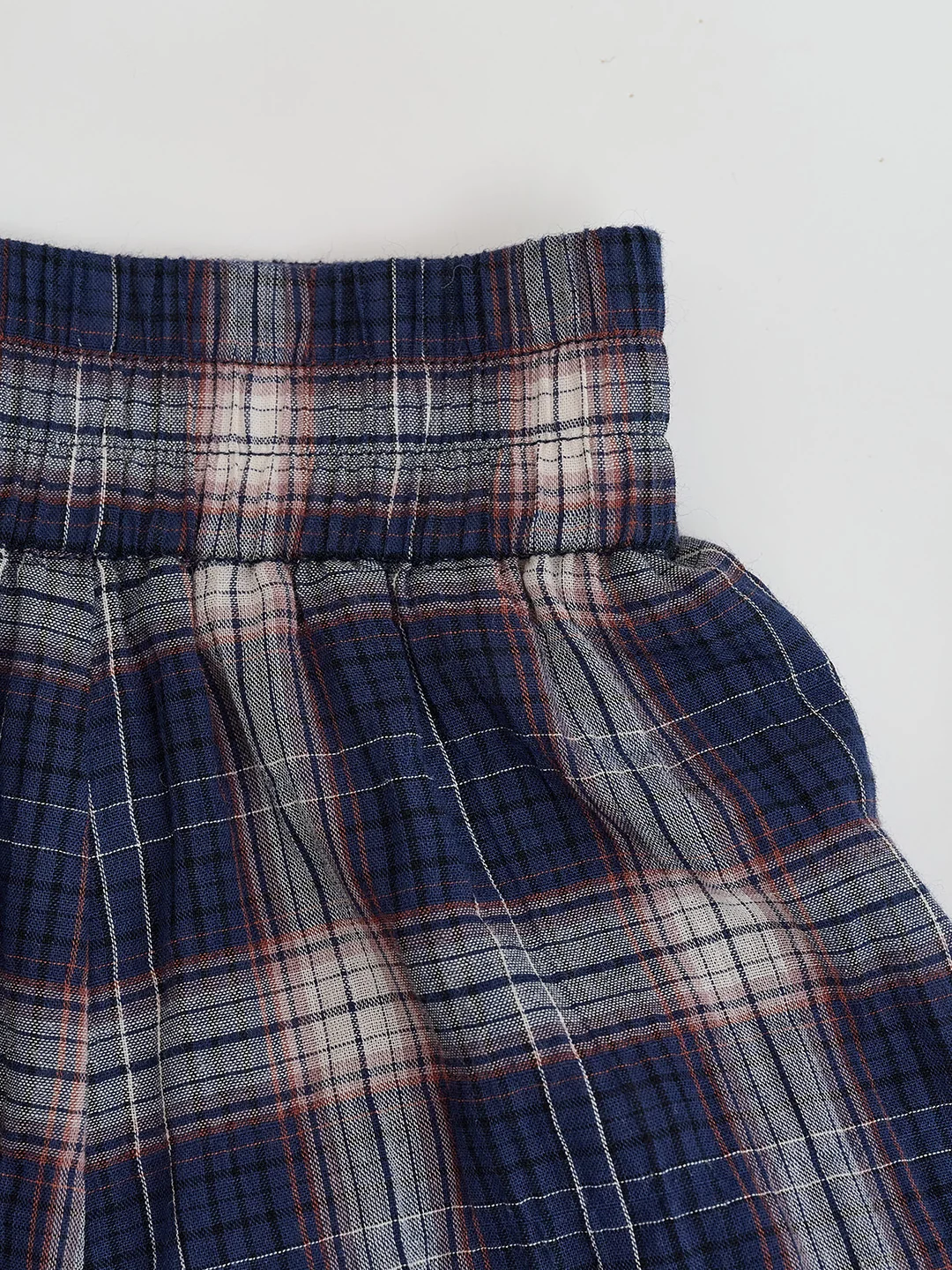 Abigail Plaid Cotton Skirt