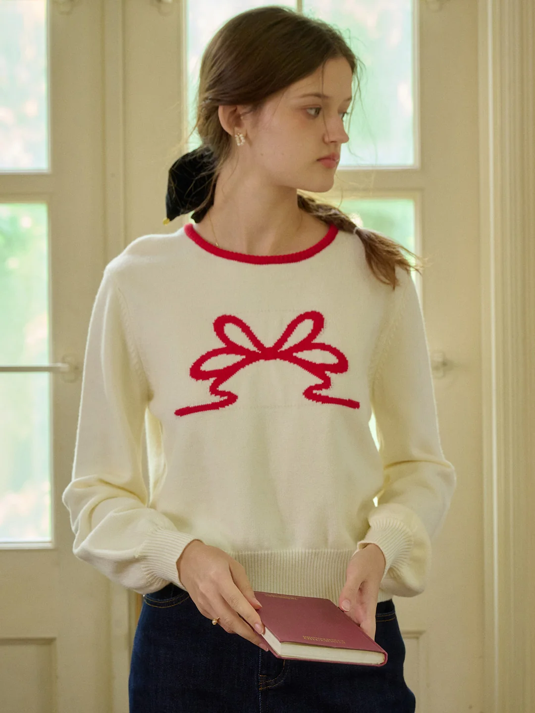 【Final Sale】Minnie Round Neck Sweater