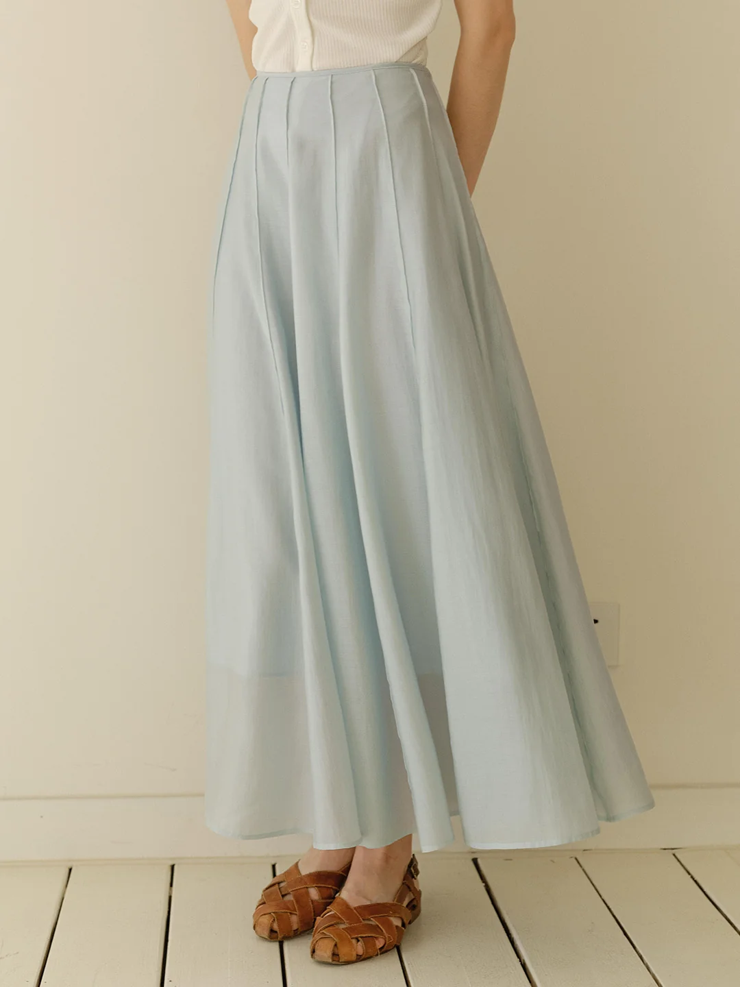 Bella Light Maxi Lyocell Skirt