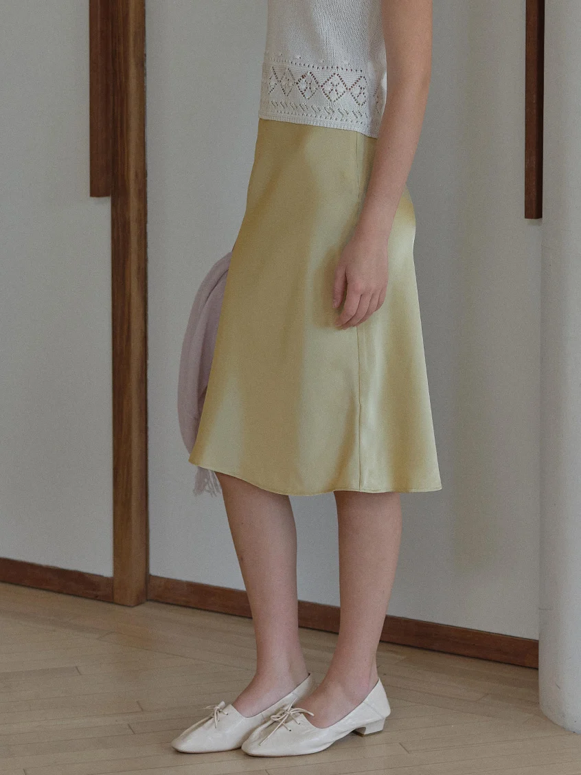 Marlowe High-Waist Mermaid Midi Skirt