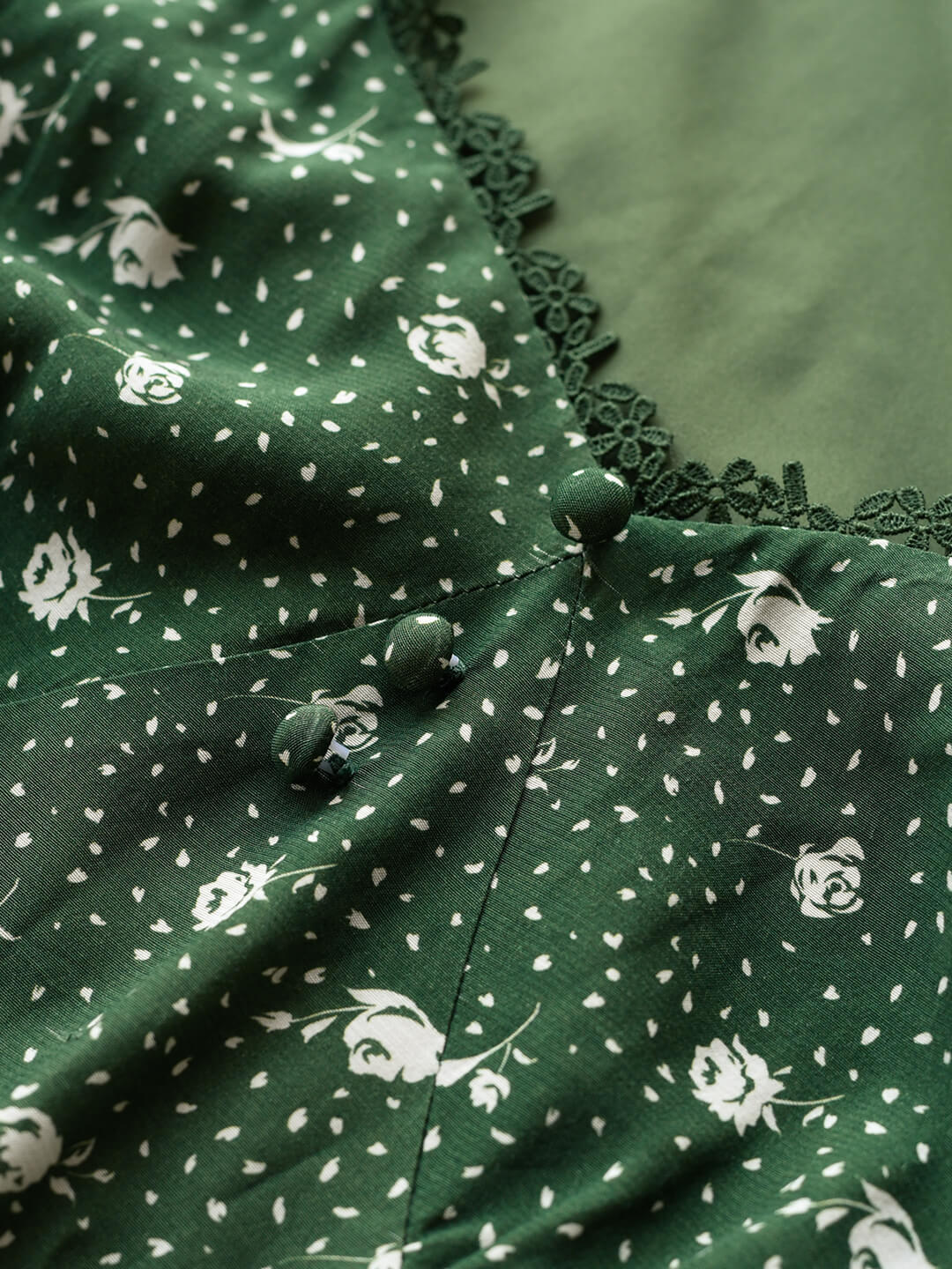 Madeleine Eco-fabric Puff Sleeve Dress