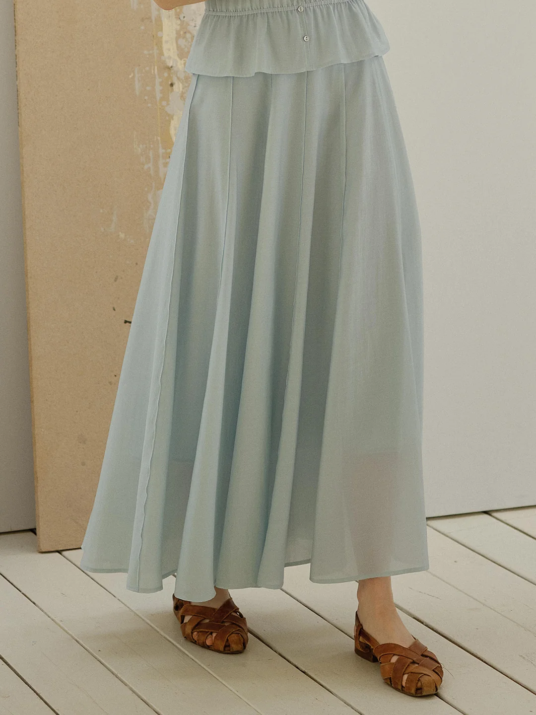 Bella Light Maxi Lyocell Skirt