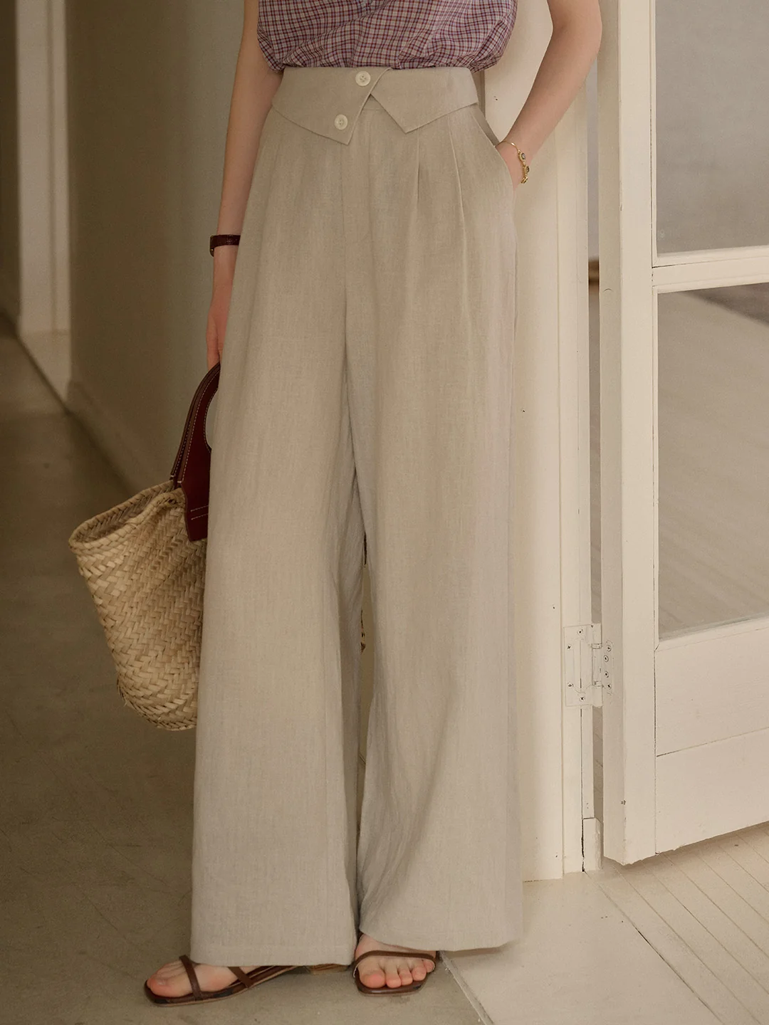 Max V-Neck 100% Ramie Vest