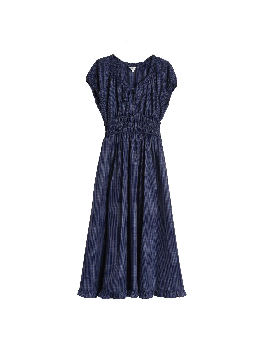 Baylee Round Neck 100% Cotton Dress