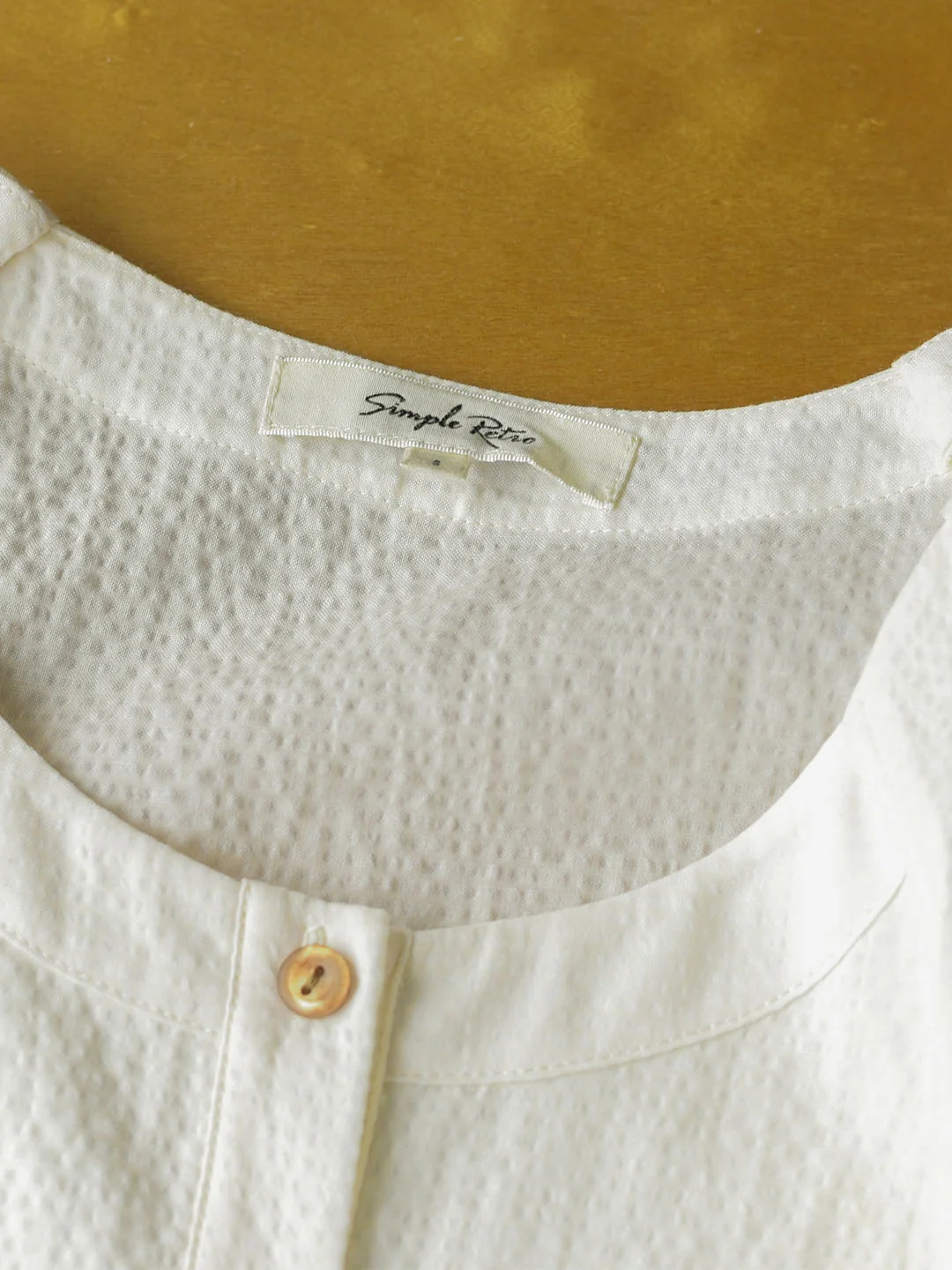 【Final Sale】Jamie Simple Puff Sleeve Waist Blouse