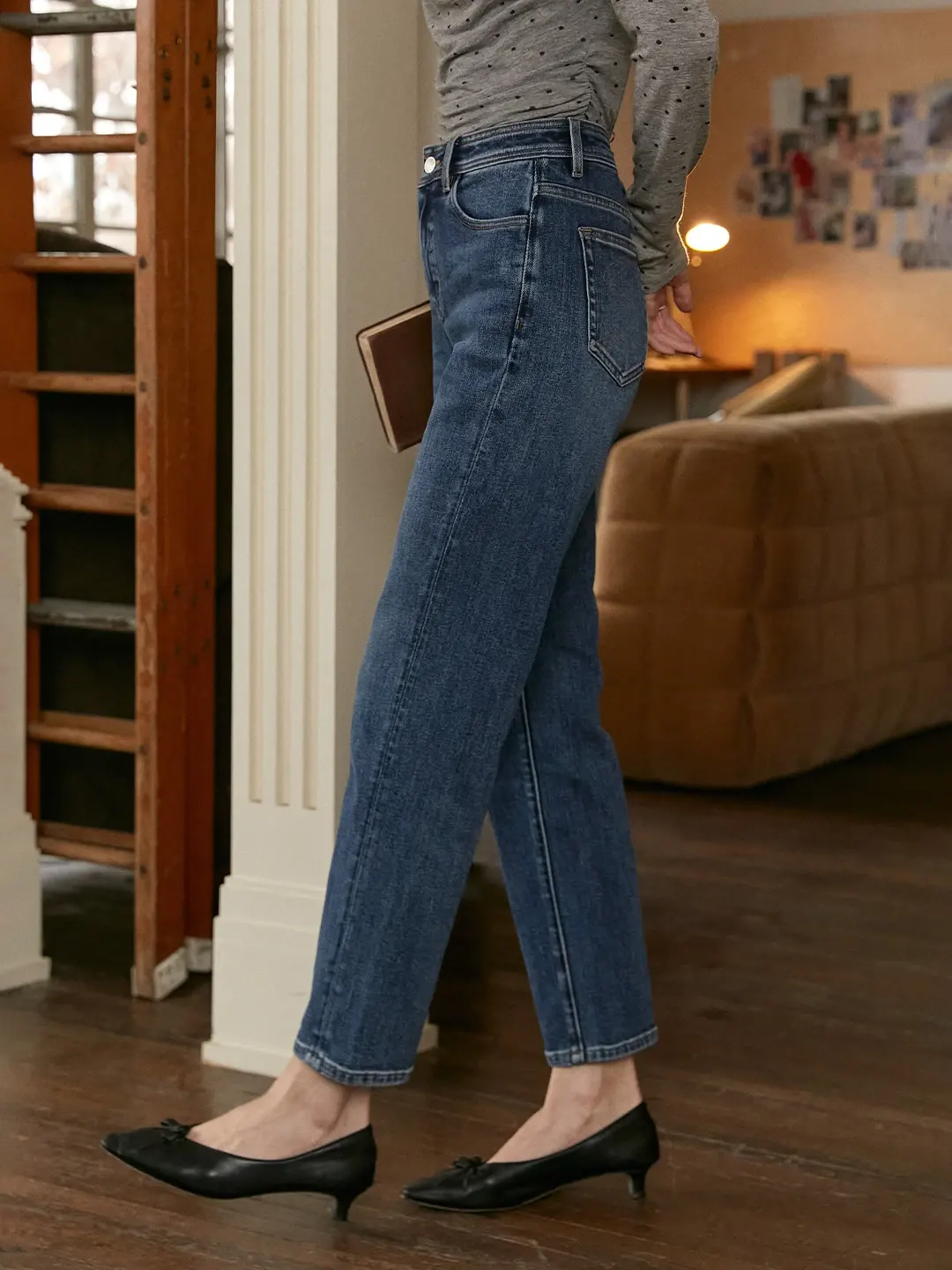 【Final Sale】Reya Versatile Cotton Jeans