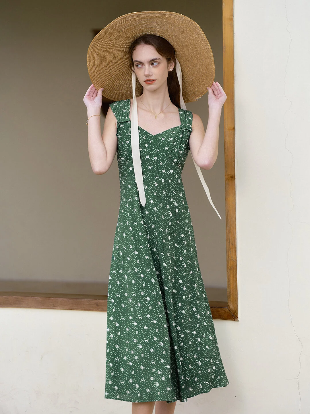 【Final Sale】Adriana Waist-skimming French Tank Dress
