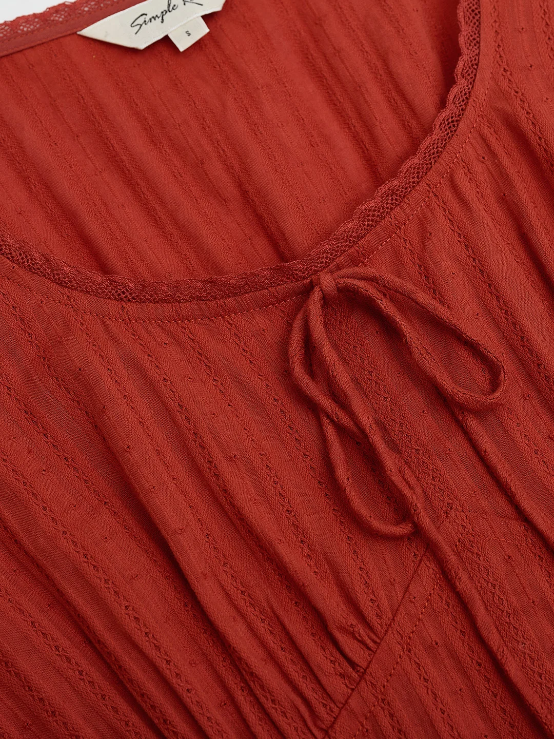 Tempest Round Neck 100% Cotton Dress