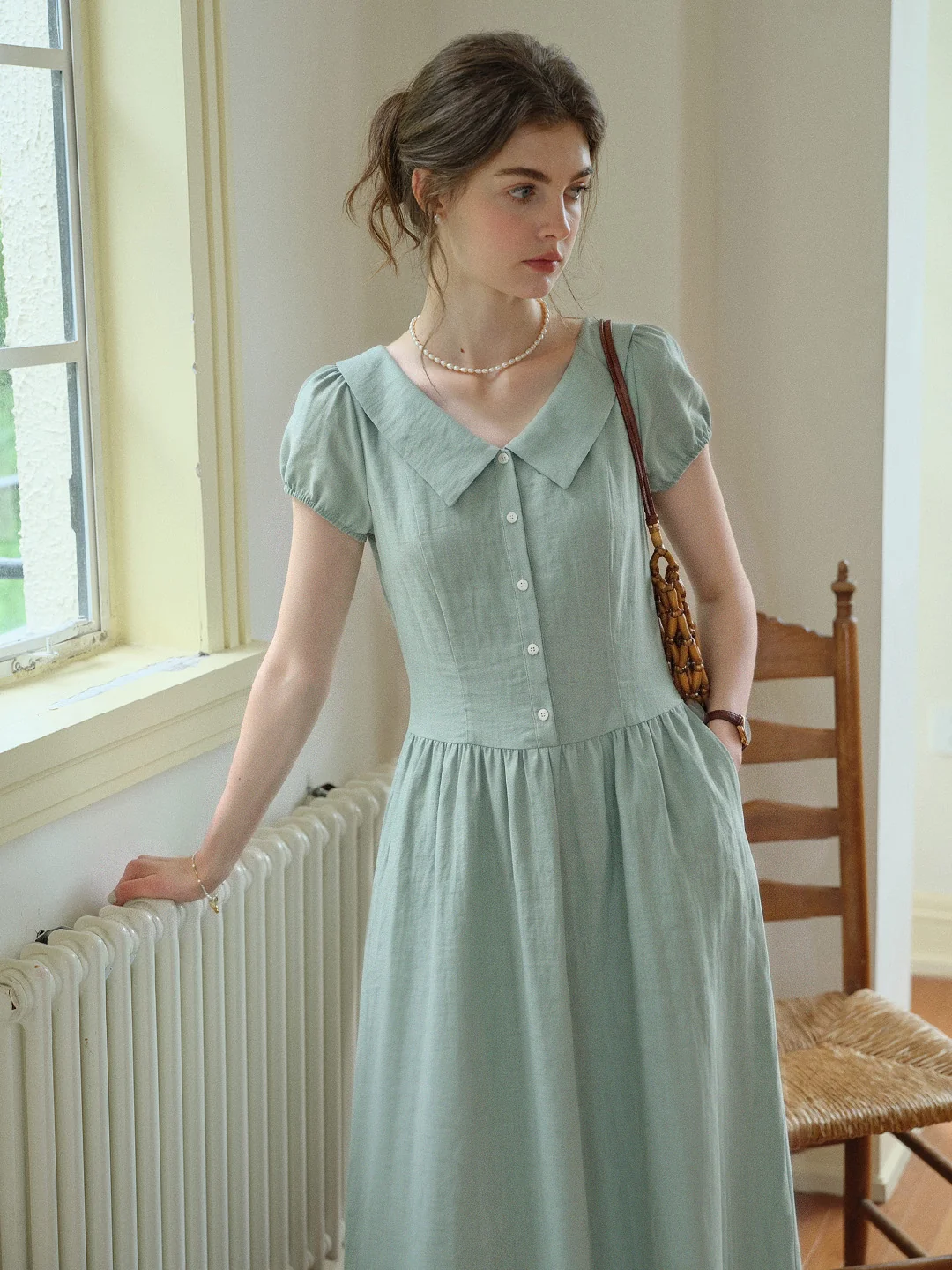 Selene 100%Cotton  Loose Reversible 2 In 1  Dress