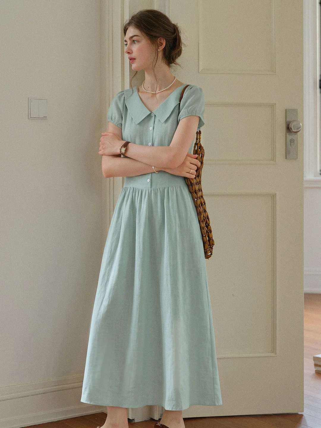 Selene 100%Cotton  Loose Reversible 2 In 1  Dress