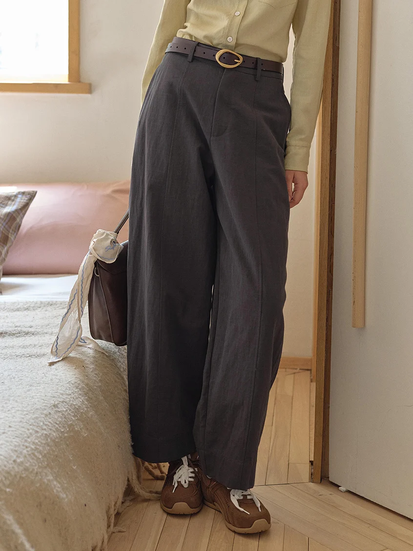 Harper Classic Embroidery Loose Pants