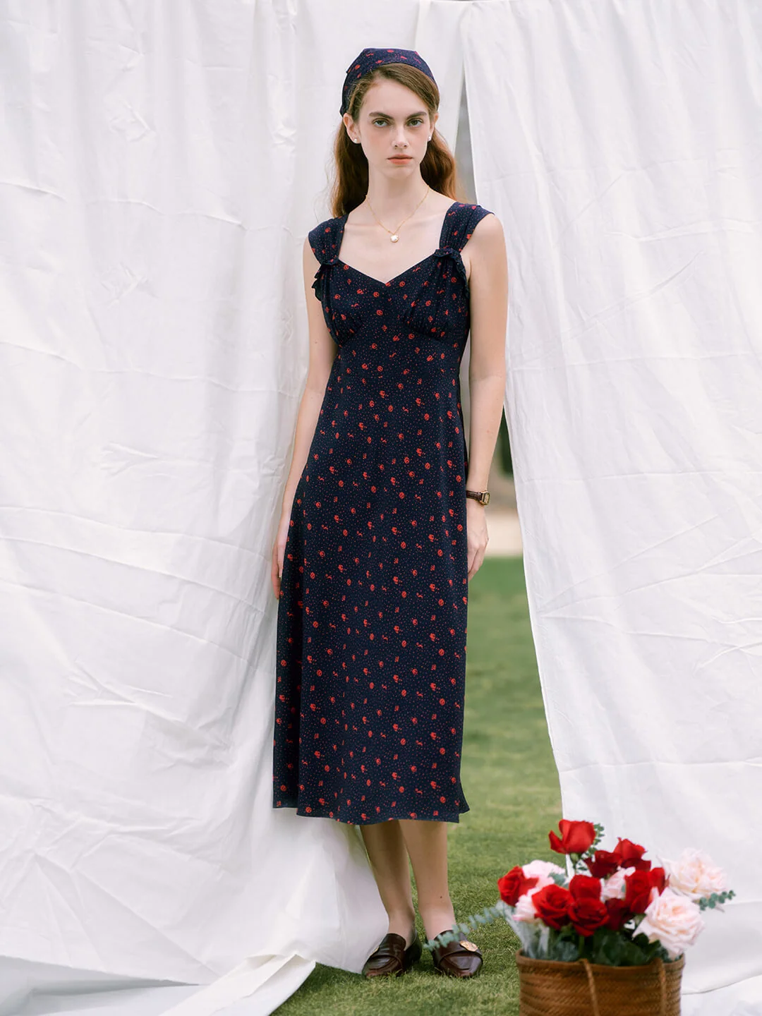 【Final Sale】Adriana Waist-skimming French Tank Dress