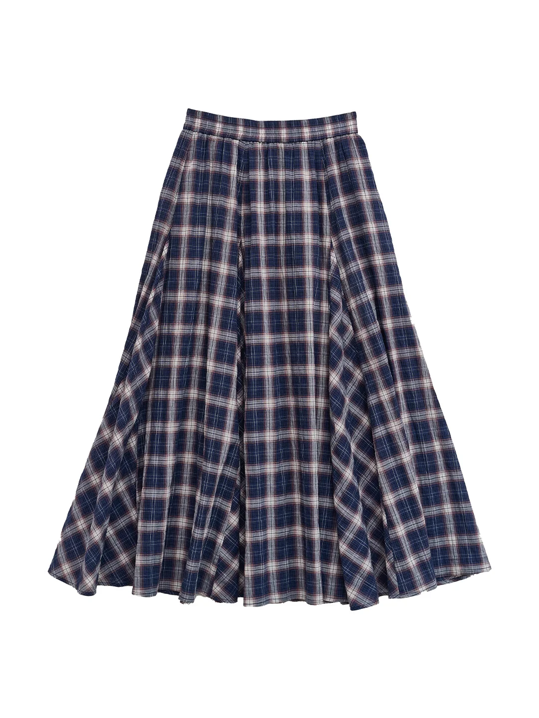 Abigail Plaid Cotton Skirt