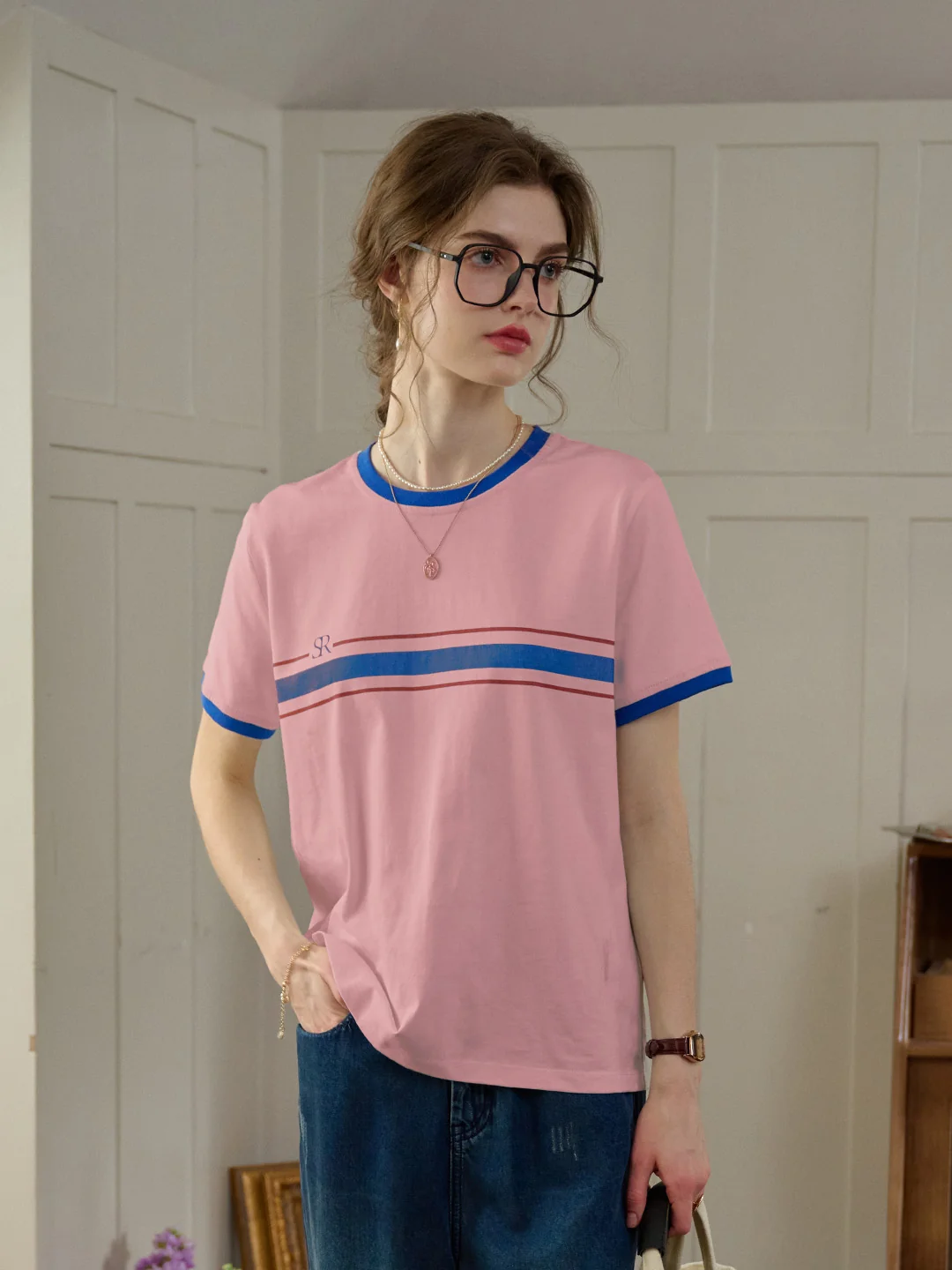 【Final Sale】Kai Women's Solid T-shirt