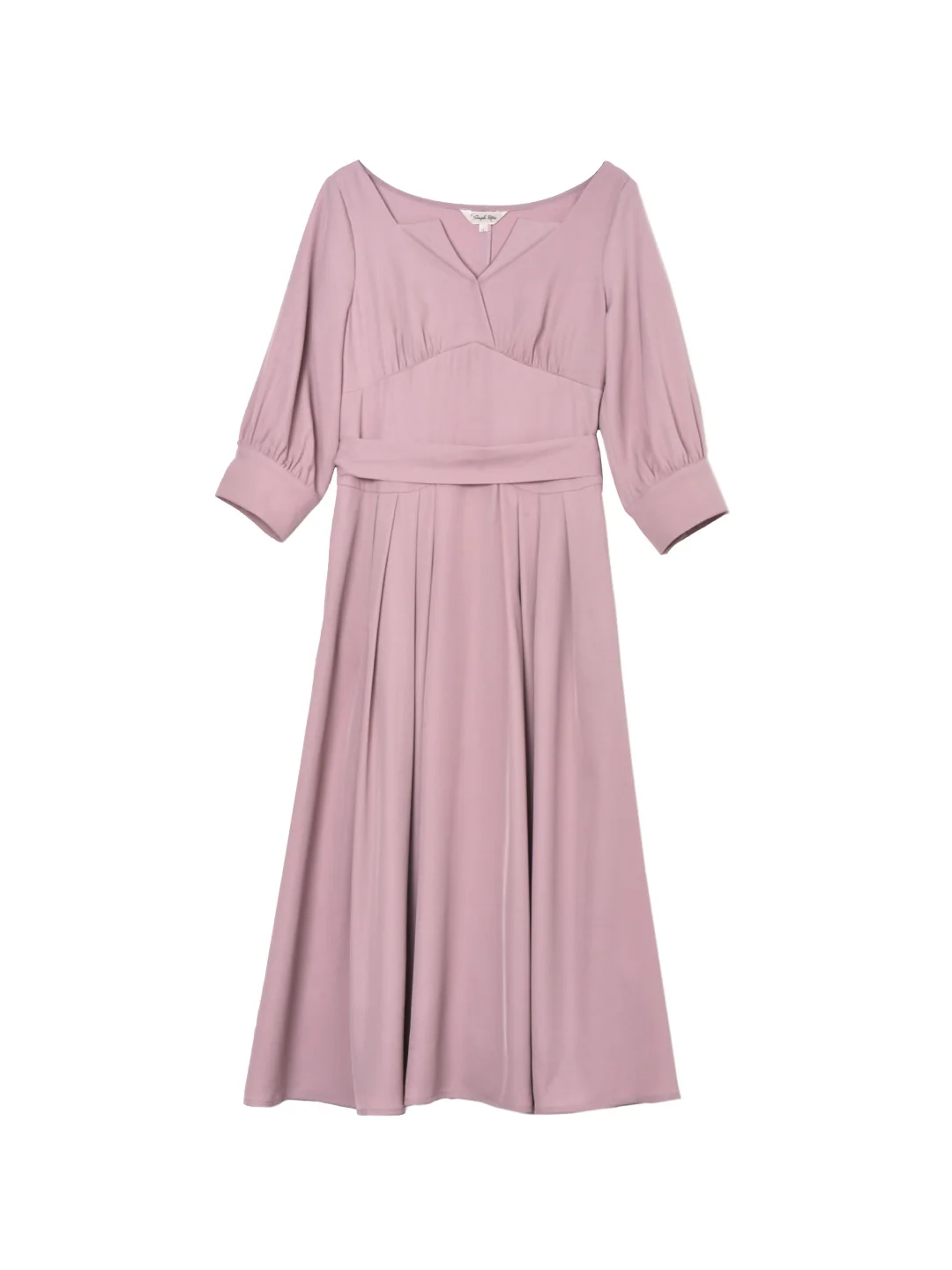 Katelyn Simple V-Neck Dress