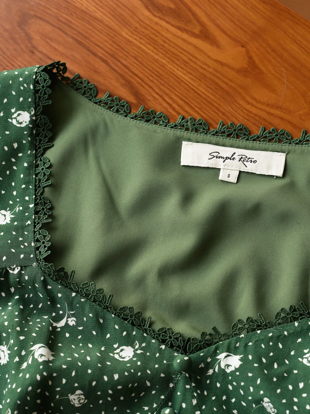 Madeleine Eco-fabric Puff Sleeve Dress