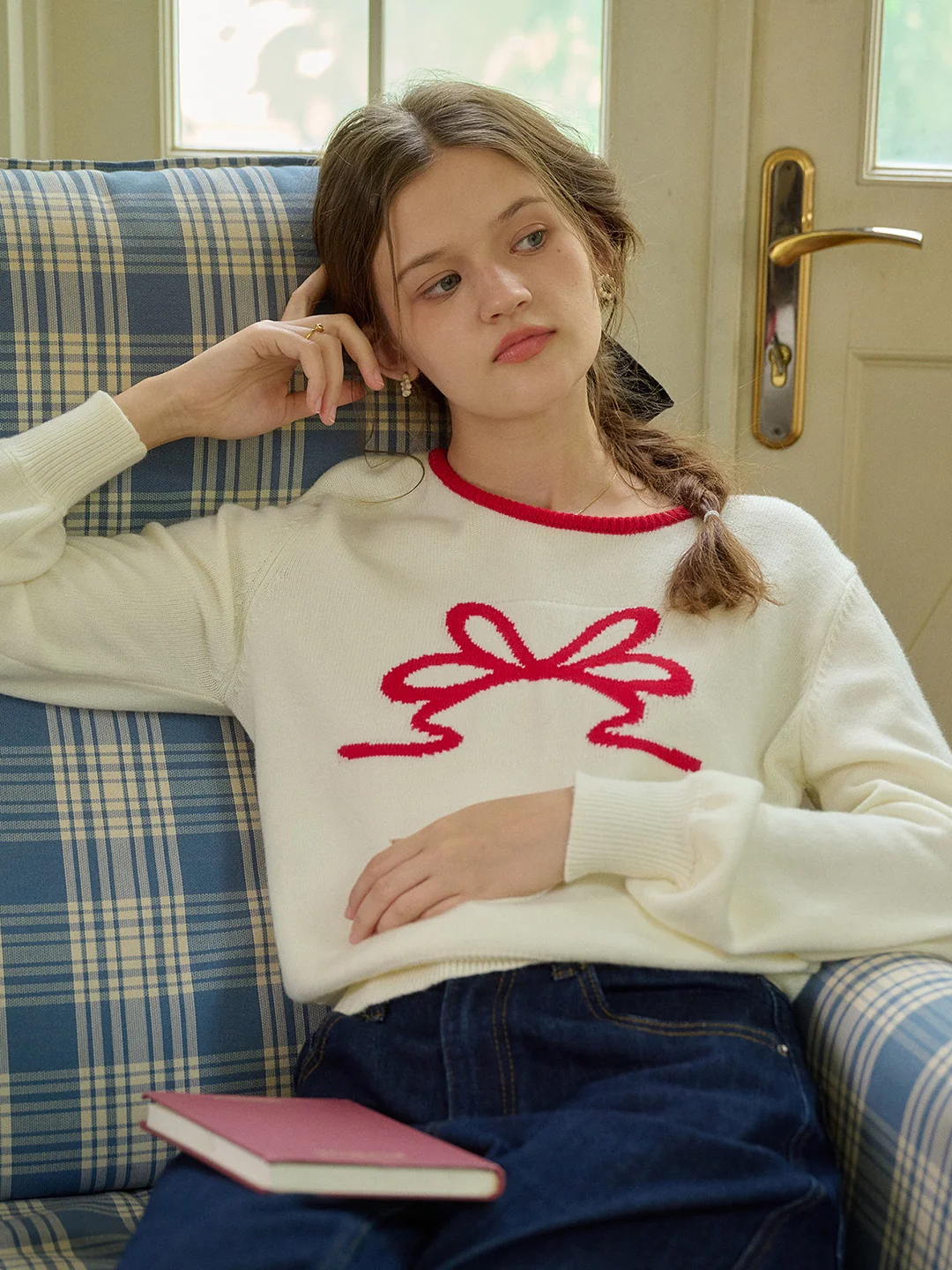 【Final Sale】Minnie Round Neck Sweater