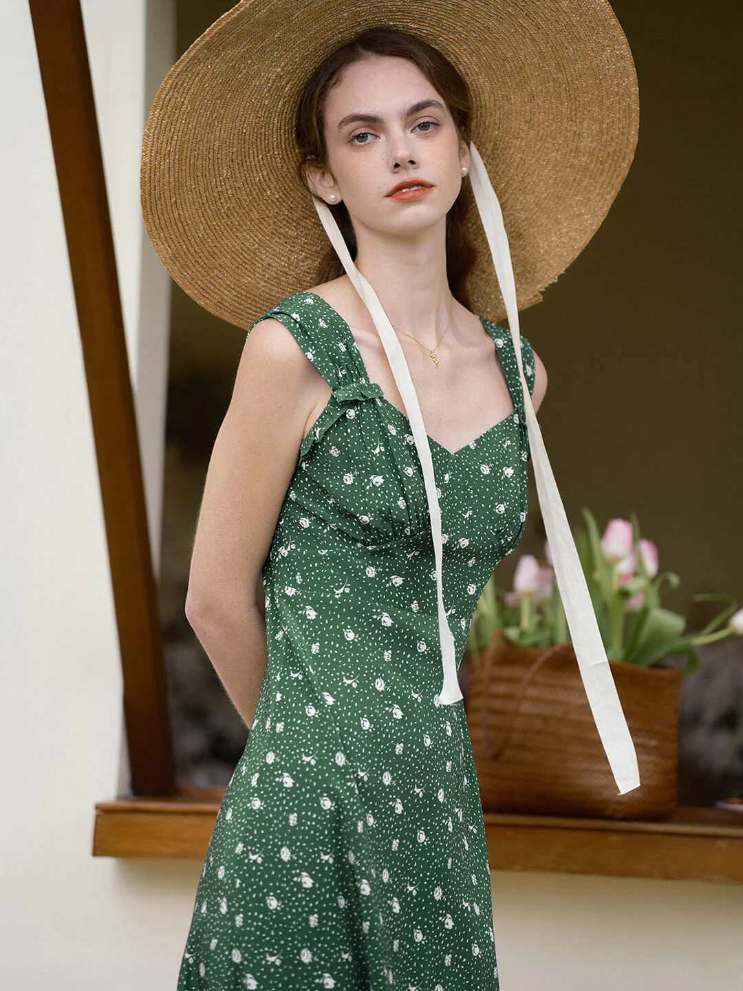 【Final Sale】Adriana Waist-skimming French Tank Dress