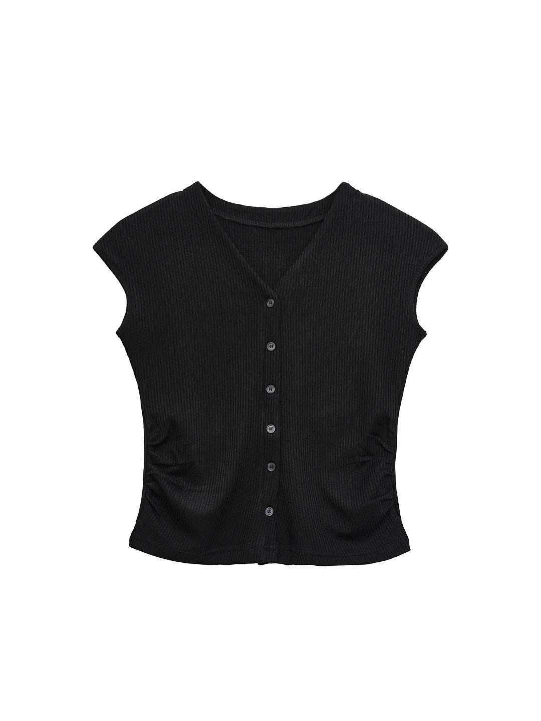 Blaire Simple V-Neck Blouse