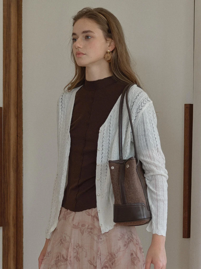 Giunone Mohair-Merino Revival Cardigan