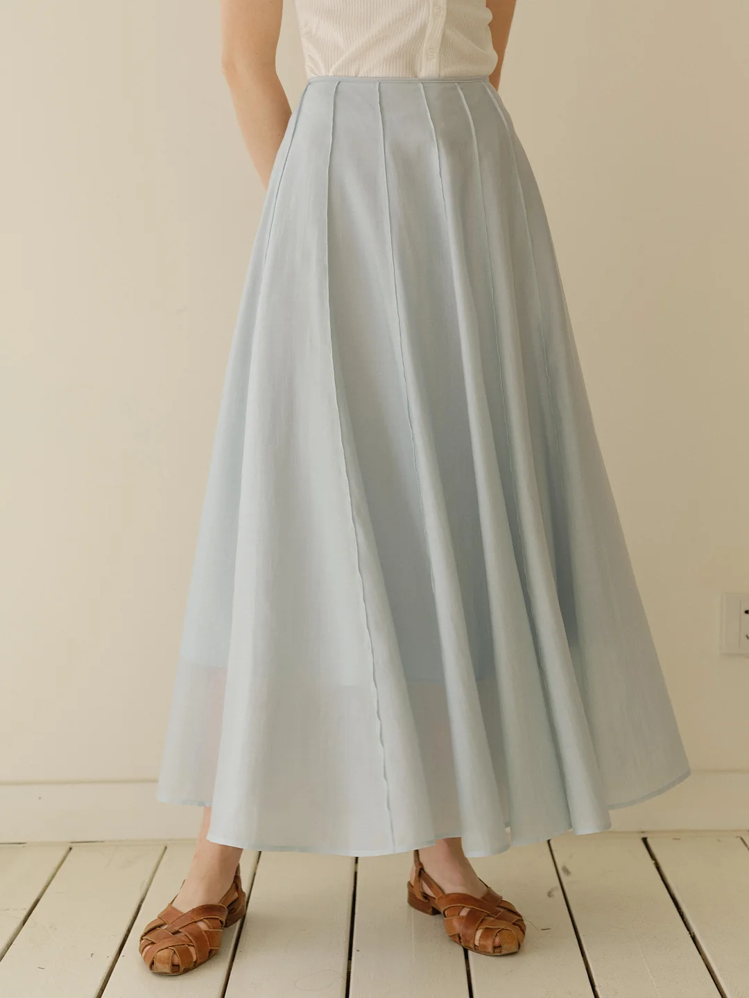 Bella Light Maxi Lyocell Skirt
