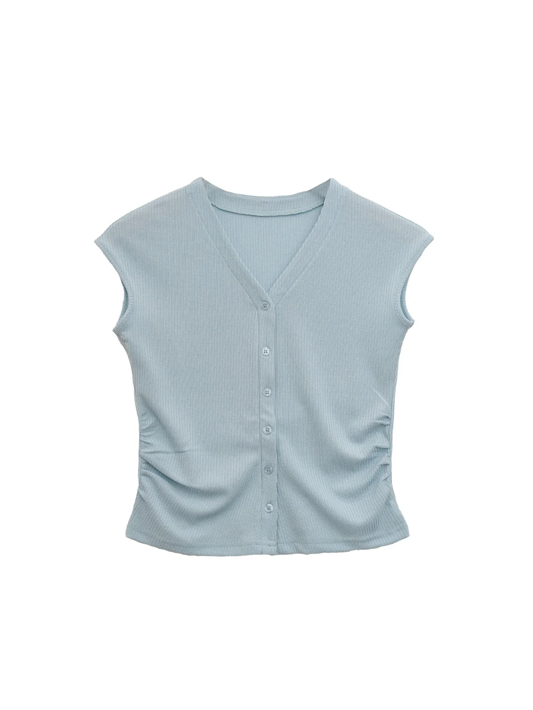 Blaire Simple V-Neck Blouse