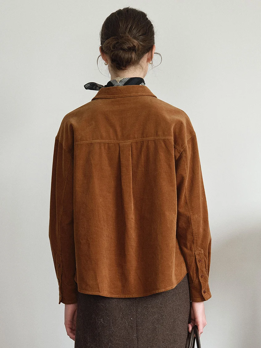 Zosia 100% Cotton Dual-Pocket Shirt