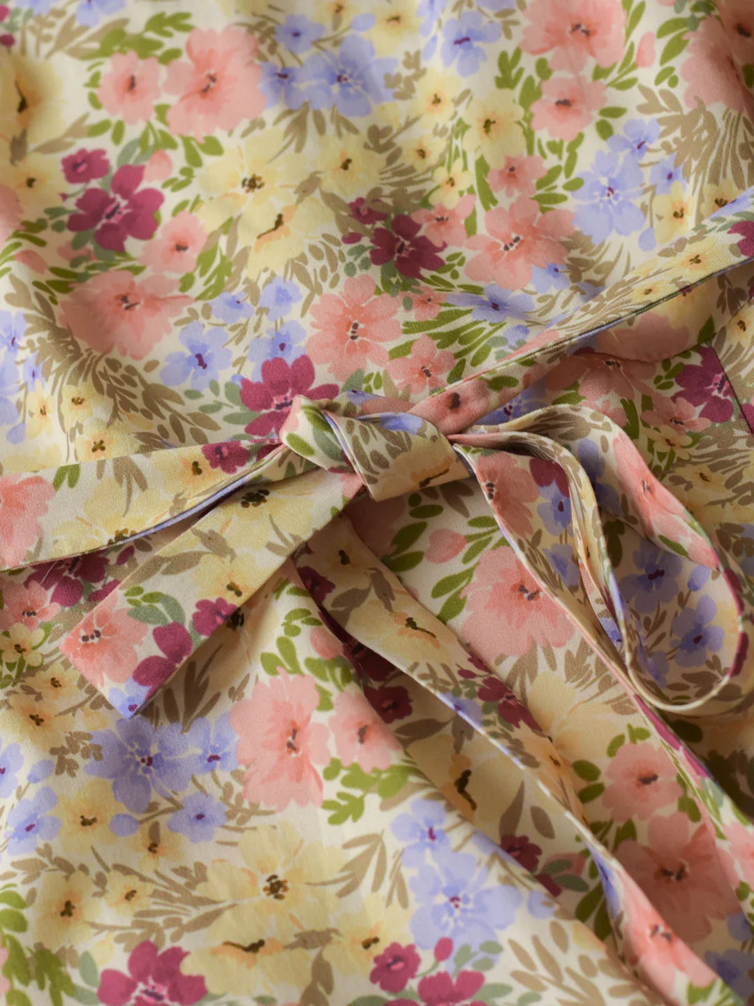 Kassidy Daisy Print Drawstring Dress