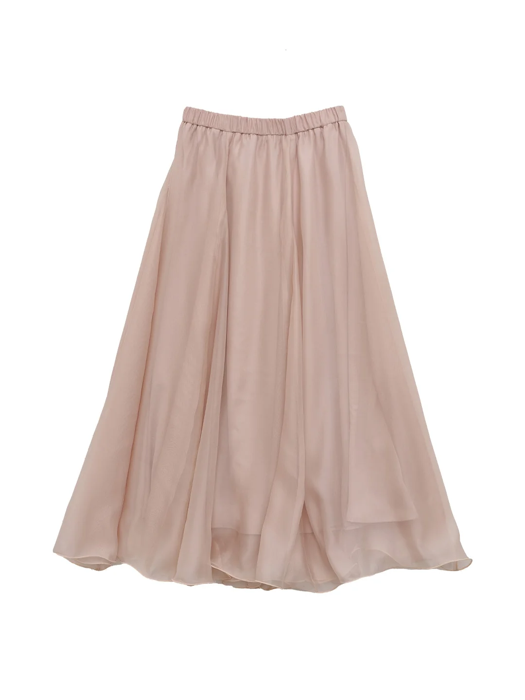 Helena Light-Knit Draping Maxi Skirt