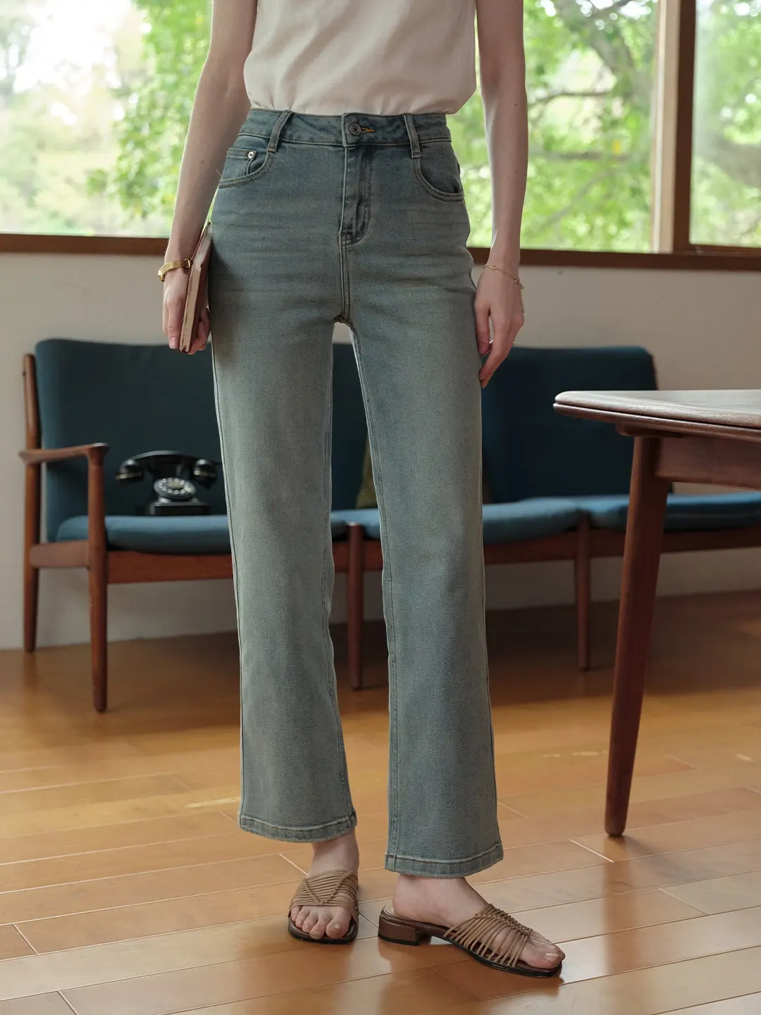 Cadence Versatile Straight Jeans