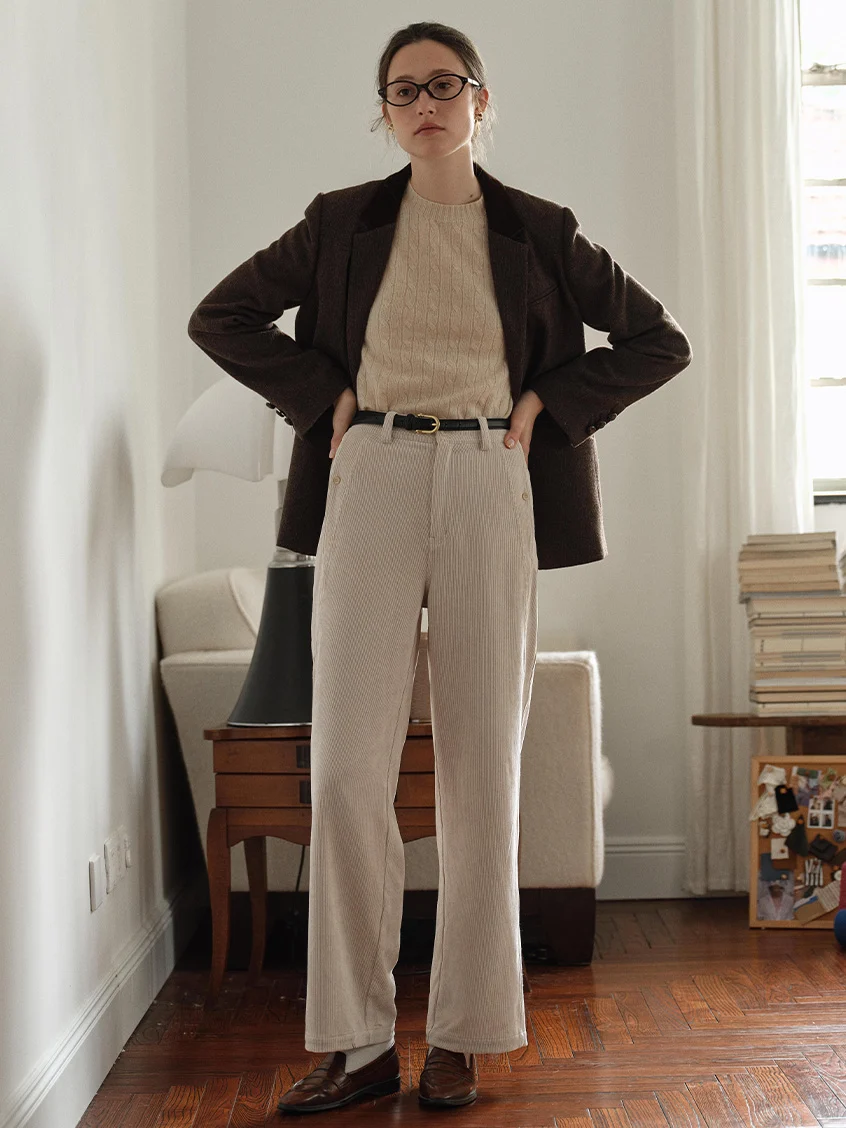 Shay Cable-Knit Lightweight Wool-Cashmere Sweater