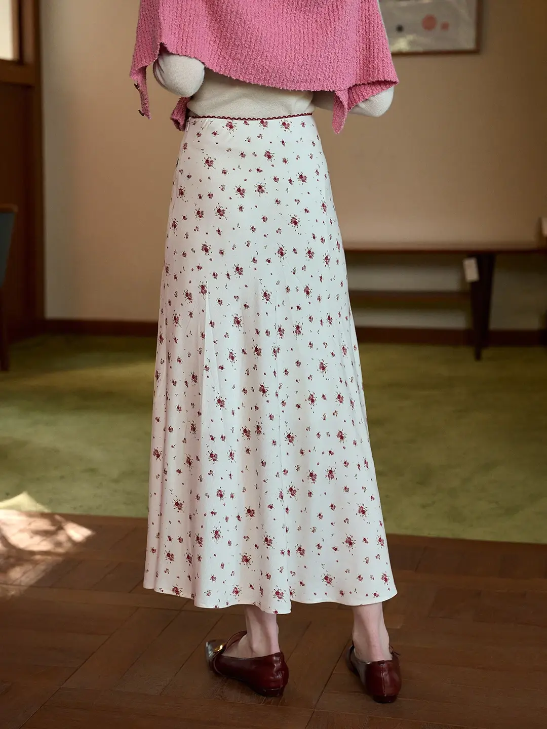 【Final Sale】Elia Rose Printing Skirt