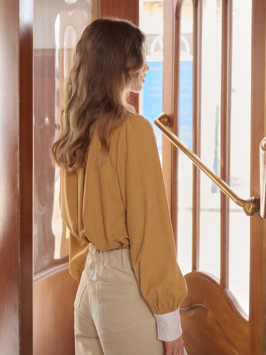 【Final Sale】Braelynn Peter Pan Collar Blouse