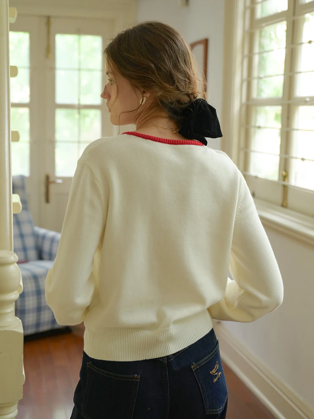 【Final Sale】Minnie Round Neck Sweater