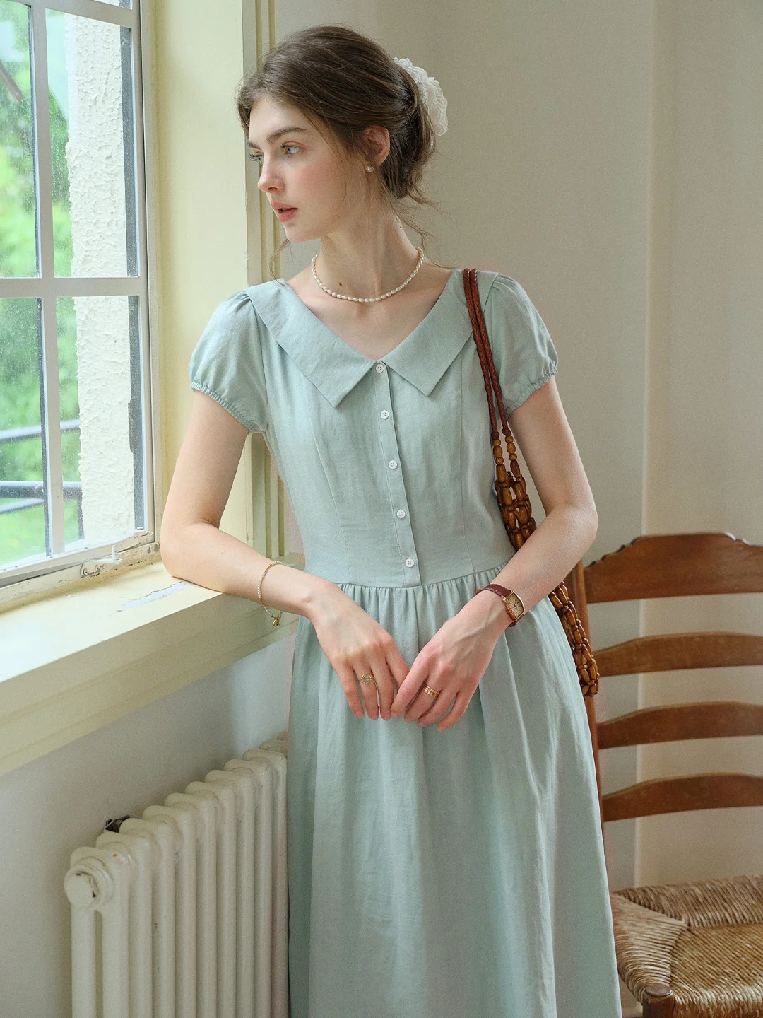 Selene 100%Cotton  Loose Reversible 2 In 1  Dress
