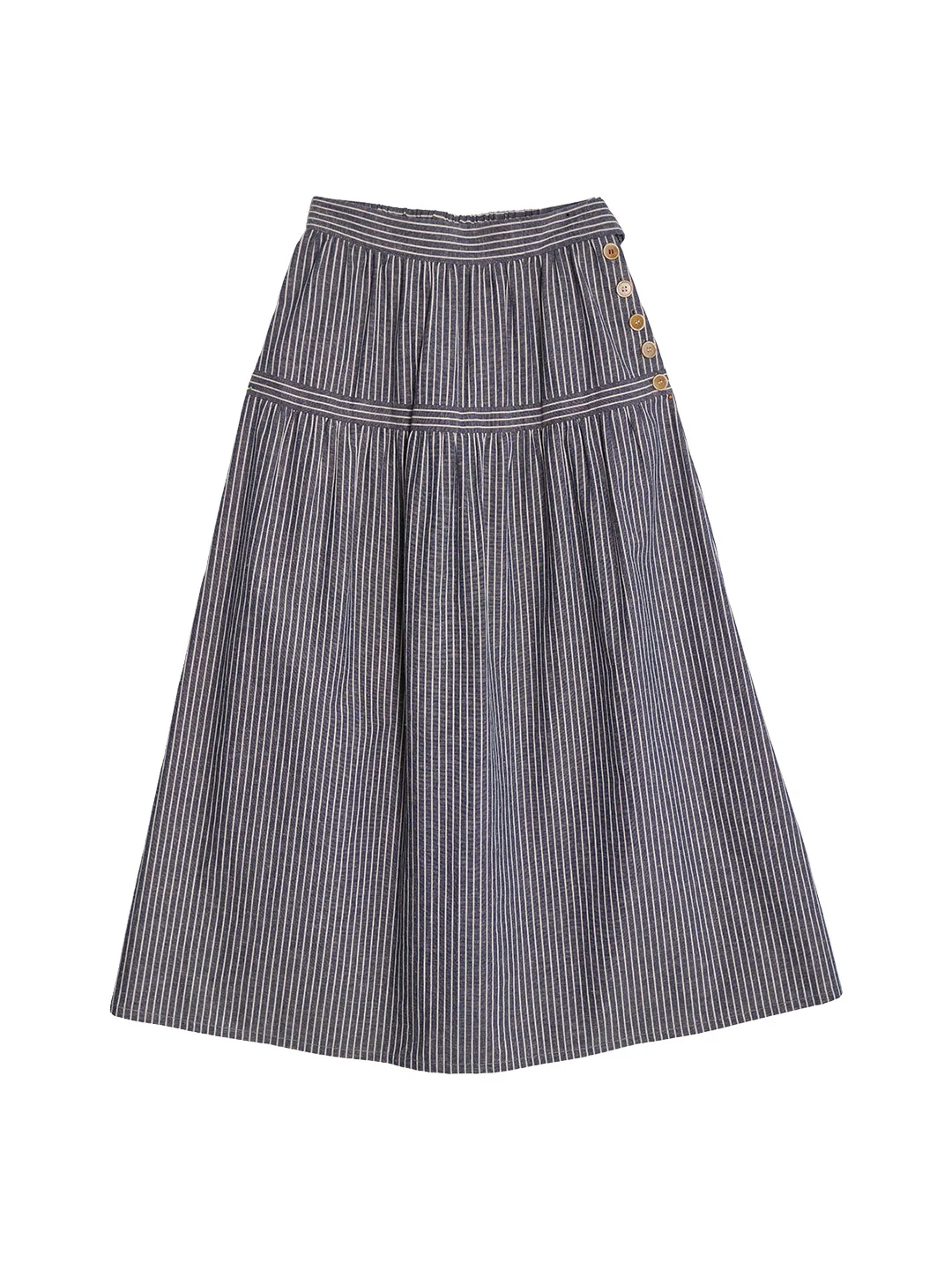 Whitney Striped Maxi Skirt