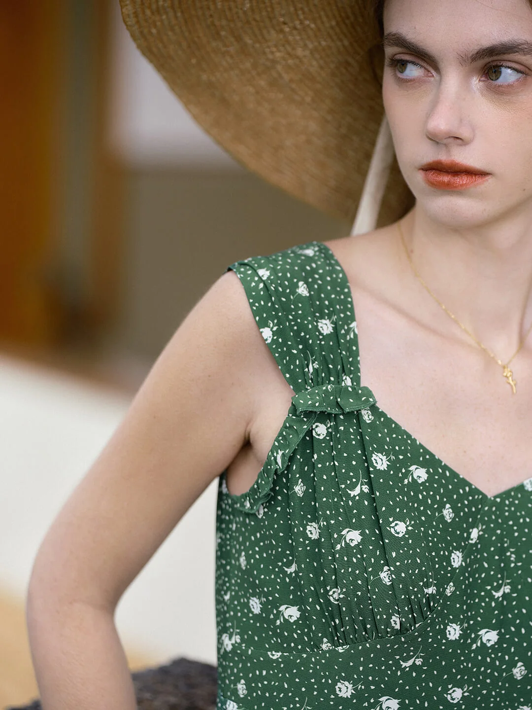 【Final Sale】Adriana Waist-skimming French Tank Dress