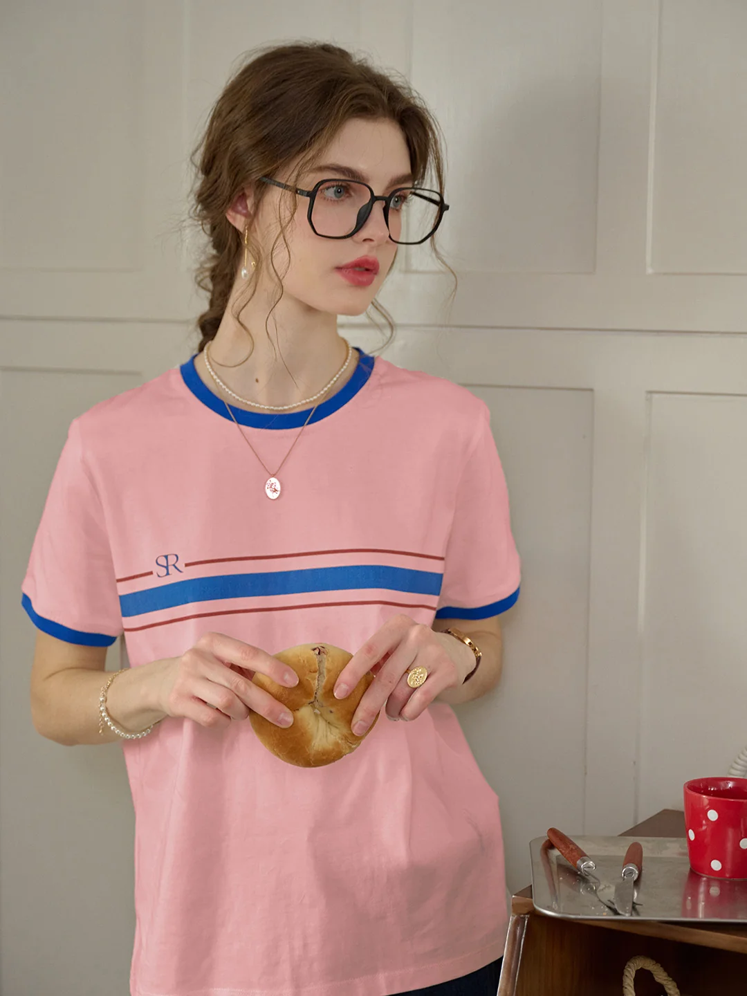 【Final Sale】Kai Women's Solid T-shirt