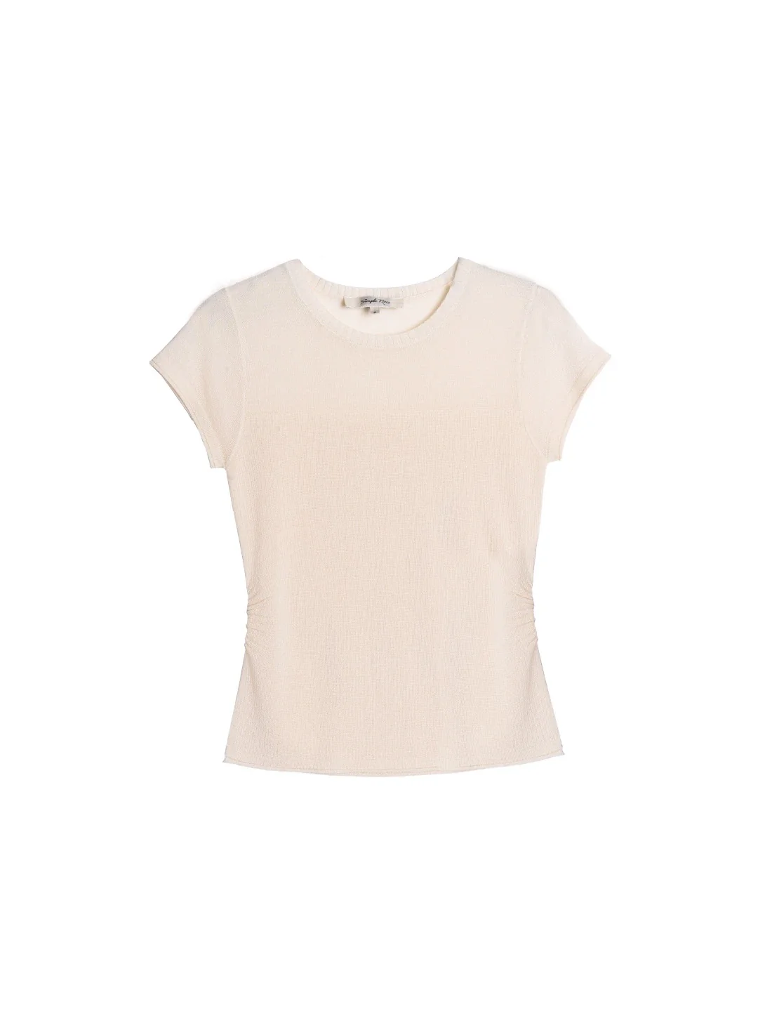 Elouise Round Neck Linen Top
